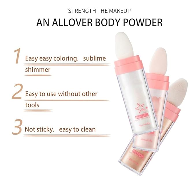 Green Glitter Powder, Neon Accessories Outfit Party Body Sparkling Highlighter Makeup. (04#Green)