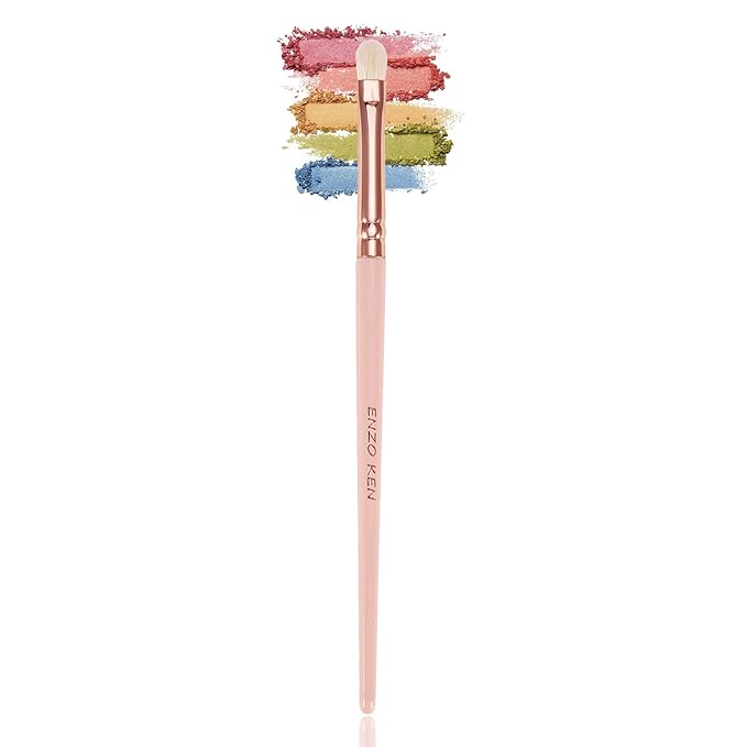 Natural Goat Hair Eye Shadow Brush, Eye Detail Brush, Small Smudge Eyeshadow Brushes, Mini Smudge Brushes, Single Natural Hair Makeup Brush, Corner Eyeshadow Brushes, Eyeshadow Blending.