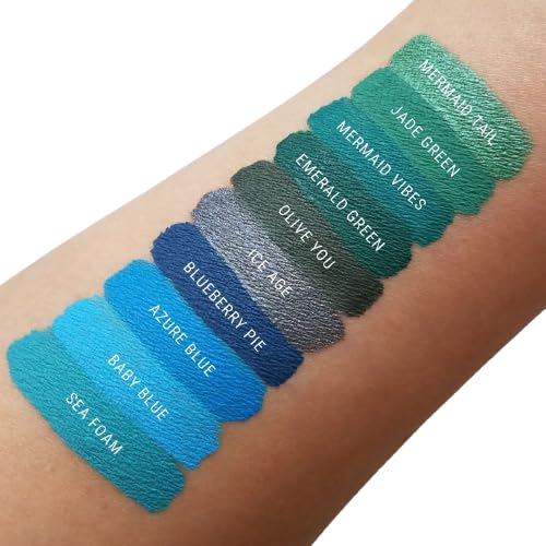 Aromi Dark Blue Matte Liquid Lipstick | Navy Lip Color, Long-Lasting, Vegan & Cruelty-free, Waterproof, (Blueberry Pie)