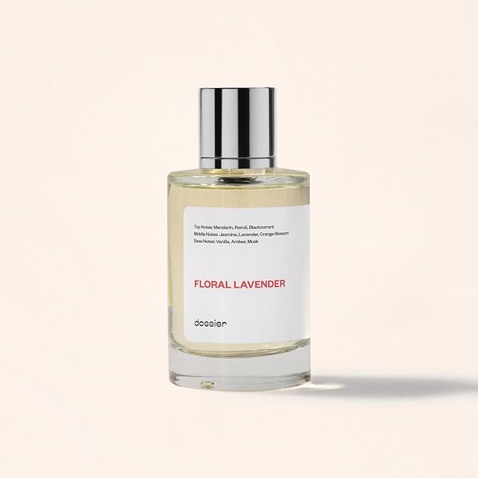 Dossier - Floral Lavender - Eau de Parfum - Inspired by YL's Libre - Perfume Luxury - Pure Infused - Paraben-Free - Vegan - For Women - Fragrance - 3.4 Fl 0z (Spray 100ml)