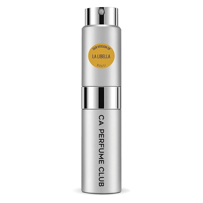 CA Perfume Impression of La libella for Women Chypre Floral Scent Long Lasting Perfumes for Women Eau De Parfum Travel Size Refillable Atomizer Spray 0.27 Fl Oz 8ml