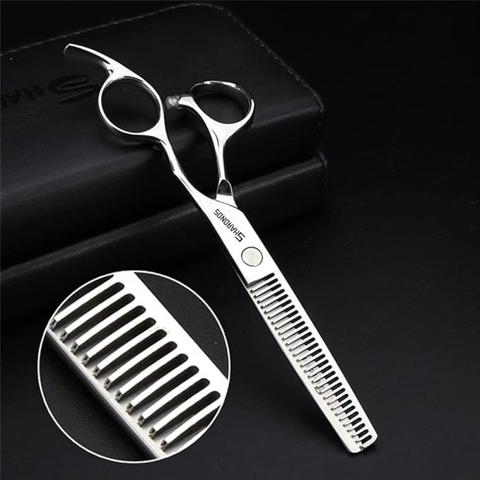 Barber hair scissors, Axemoore professional haircut Cutting Scissors/Shears set- 6", made of Japanese stainless steel, especially (6in-4pc-B)