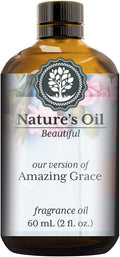 Amazing Grace Fragrance Oil (60ml) For Perfume, Diffusers, Soap Making, Candles, Lotion, Home Scents, Linen Spray, Bath Bombs, Slime