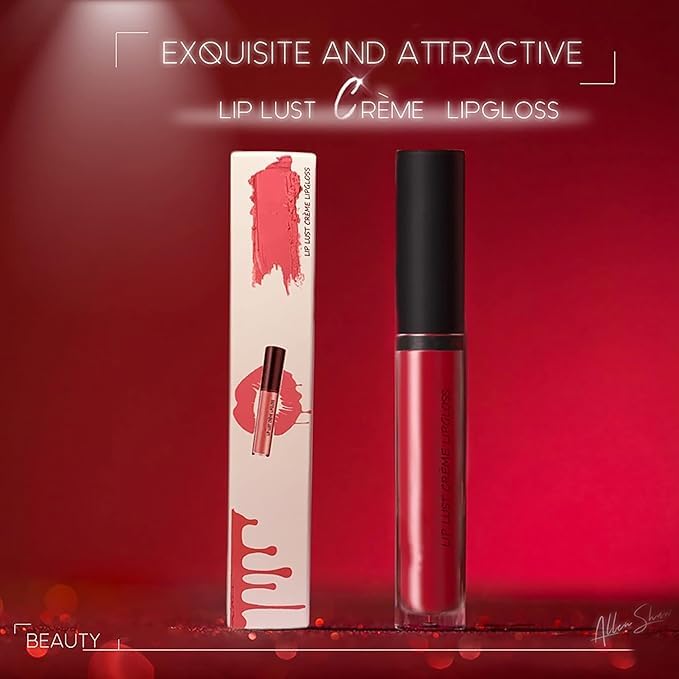 12 Colors Lips Staining Lip Oil, 2025 Upgrade Cream Texture Lipstick Long-Lasting Moisturizing Lip Oil, Waterproof Lipstick Creamy Lip Gloss Non-stick to Cup (#6, One Size)