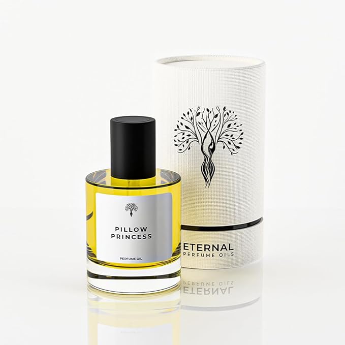 Eternal Pillow Princess Perfume Oil for Women & Men- Eau De Perfum - Unisex Concentrated Perfume insp by Creed's Queen of Silk- Alcohol Free Scent - Long Lasting Designer Scents 30ml