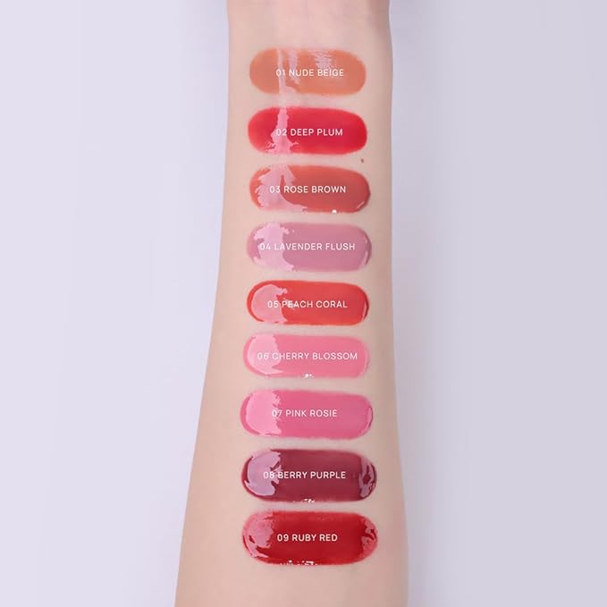 House of Hur Moist Ampoule Blusher with 50% Moisture Essence | Hydrating & Long-Lasting Blush | 0.68fl.oz (9 Shades) - Lavender Flush