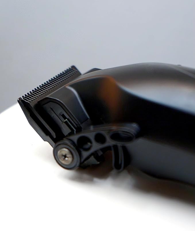 Supreme Trimmer Vader Clipper with DLC Taper Blade STC5098 | 210 Min Run Time 7500 RPM Hair Trimmer | Professional Brushless Motor Barber Clipper | Black