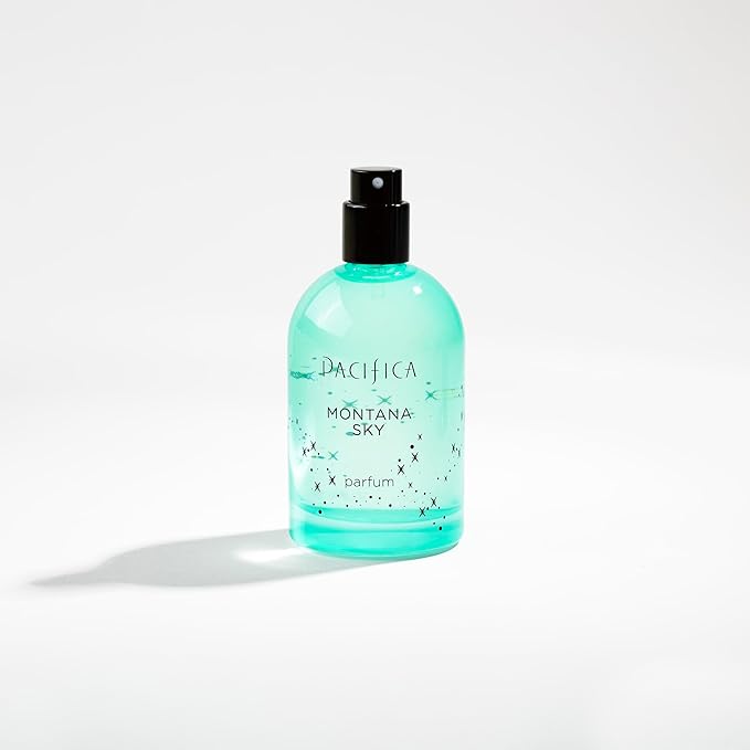 Pacifica Montana Sky Spray Perfume – Clean Vegan Fragrance for Women with Cedarwood & Sage – Grounding Earthy Woodsy Scent w/Cedarwood, Black Pepper, Sage, Cruelty-Free & Long-Lasting, 2 fl oz
