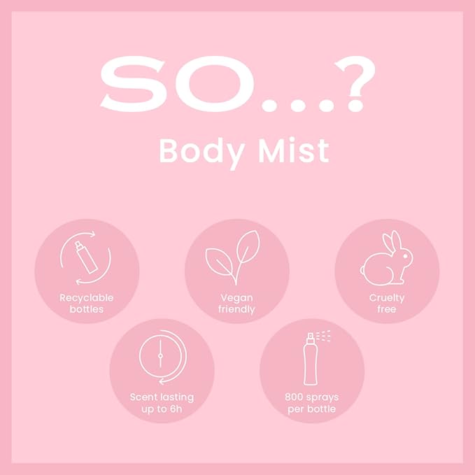 Ibiza Dreams Body Mist by So...? - Long-Lasting Perfume with Fruity, Floral Notes - Body Spray - Ideal Gifts for Women - 6.9 oz