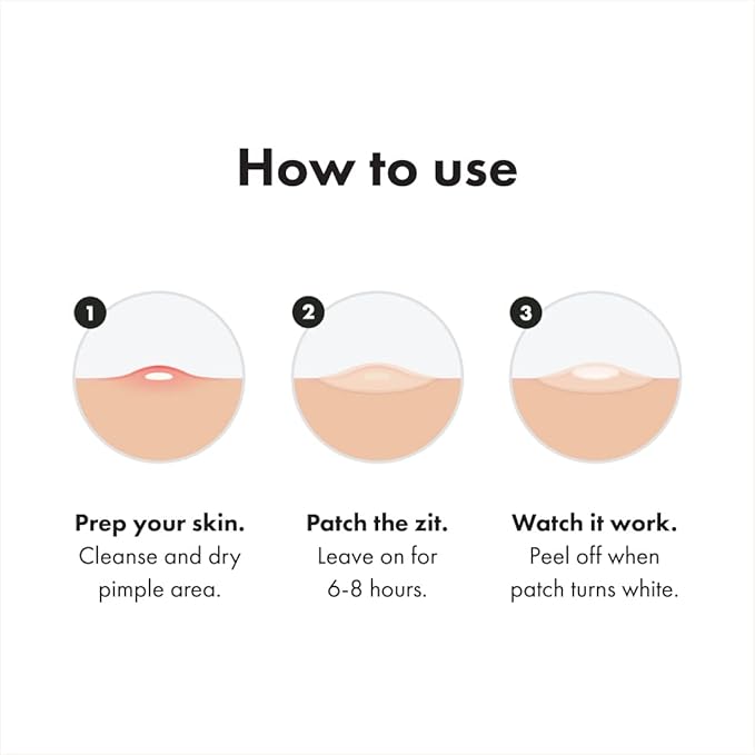 Mighty Patch™ Invisible+ Patch - Daytime Hydrocolloid Acne Pimple Patches for Covering Zits and Blemishes, Ultra Thin Spot Stickers for Face and Skin (24 Medium and 15 Small Patches)