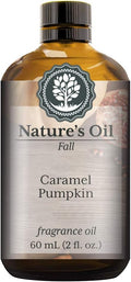 Caramel Pumpkin Fragrance Oil (60ml) for Diffusers, Soap Making, Candles, Lotion, Home Scents, Linen Spray, Bath Bombs, Slime