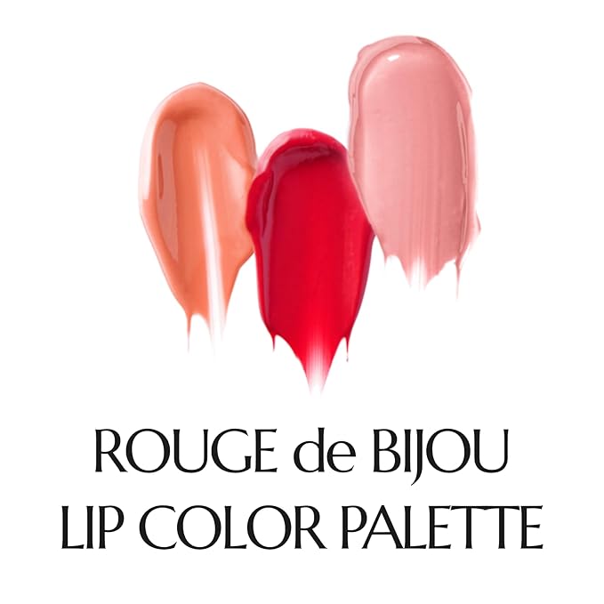 PARIS ROUGE de BIJOU Jewel Shine Lipstick – 274 ROSEA | Rosy Pink-Beige, Glossy Shine, Comfortable Hydration, Jewel Complex with Diamond • Ruby • Pearl Powders