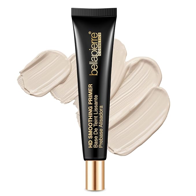 Bellapierre HD Smoothing Primer for a Flawless Complexion | Cruelty-Free & Non-Toxic | Talc-Free Pore Minimizer - 1.01 Fl. Oz