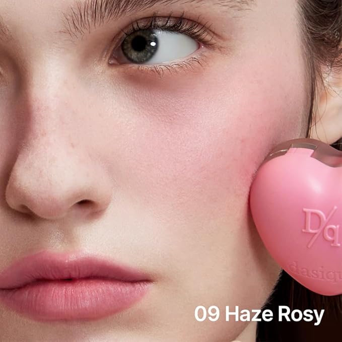 dasique Souffle Color Pot #13 Berry Milk Tea – Makeup Blush, Buildable Silky-Smooth Texture, Build-In Mini Brush, Multi-Use For Cheek and Lip