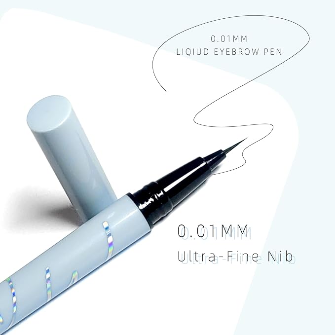 Ultra-fine Eyebrow Pen, Waterproof Lift & Snatch Liquid Eyebrow Pen, 5 Colors, Dark Brown, Long Lasting Smooth Soft Eye Brow Pen, Brown Eyeliner, Natural Eyebrow Tint Pen (5-Reddish Brown)
