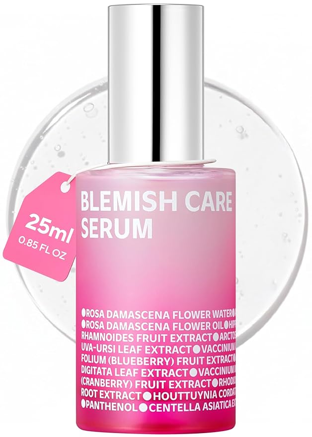 ISOI Blemish Care Up Serum for Face, Vegan Hydrating Serum for Smooth & Glass Skin Effect, Skin Barrier & Moisture Balance for Women, Arbutin, Korean Skin Care (0.85 fl. oz, 25ml)