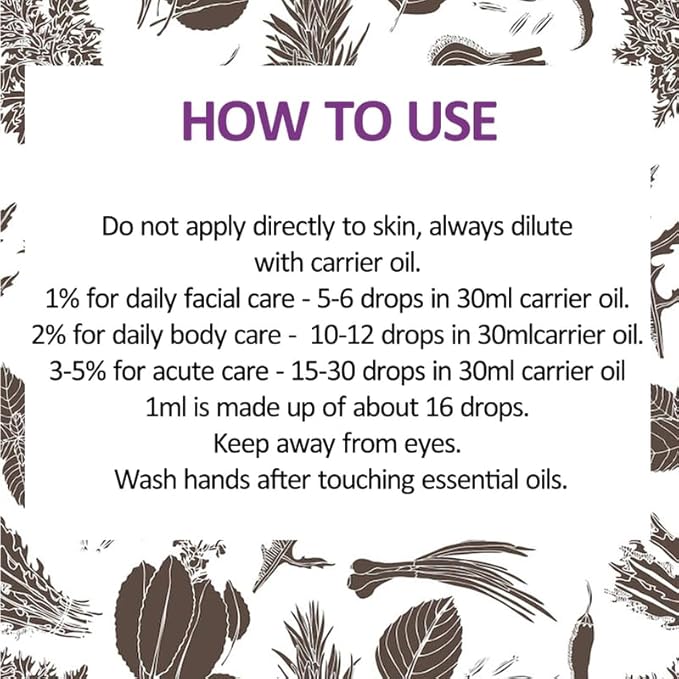 Greenwood Essential Pure Rosemary Essential Oil (Rosmarinus officinalis) with Glass Dropper Steam Distilled (Pack of Three) 100ml X 3 (10.1oz)