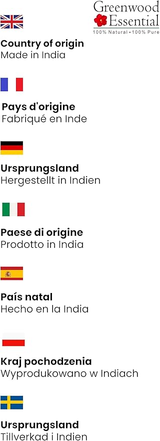 Greenwood Essential Pure Cedarwood Essential Oil (Juniperus virginiana) with Glass Dropper Steam Distilled (Pack of Three) 100ml X 3 (10.1oz)
