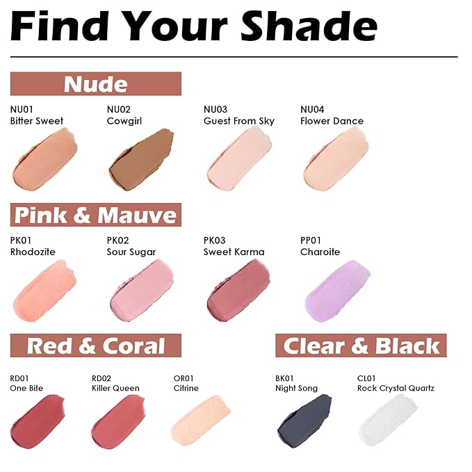 FOCALLURE Moisturizing Shiny Lipstick,Pearl Shimmery Finish,Hydrating Tinted Lip Balm with Creamy Texture,Long Lasting High Pigmented Lip Stain,Cowgirl