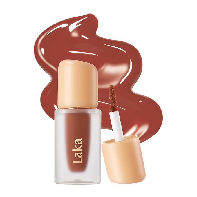 Laka Fruity Glam Lip Tint Mini Duo #101 Joyful, #108 Salty