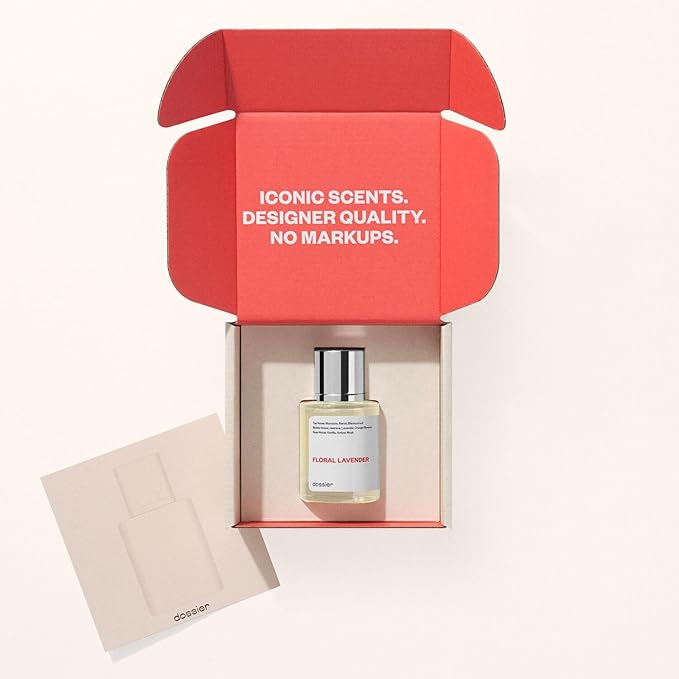 Dossier - Floral Lavender - Eau de Parfum - Inspired by YL's Libre - Perfume Luxury - Pure Infused - Paraben-Free - Vegan - For Women - Fragrance 1.7 Fl oz (Spray 50ml)