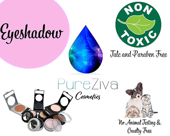 Brazilian Brown Cinnamon Chestnut Bronze Pressed Powder Single Vegan Eyeshadow; Talc, Paraben & Cruelty Free