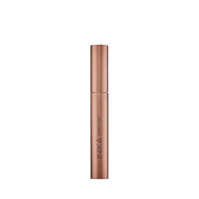 INIKA Organic Long Lash Mascara - Vegan, Non-Toxic Mascara for Volume and Length, Enriched with Essential Fatty Acids, Magnolia Bark Extract & Vitamin E, Cruelty-Free, Black
