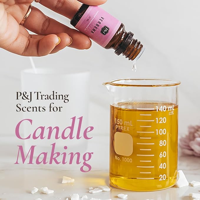 P&J Fragrance Oil Holiday Set | Mistletoe, Candy Cane, Wintermint, Apple Cider, Cranberry, and Forest Pine Candle Scents for Candle Making, Freshie, Soap Making Supplies, Diffuser Oil Scents
