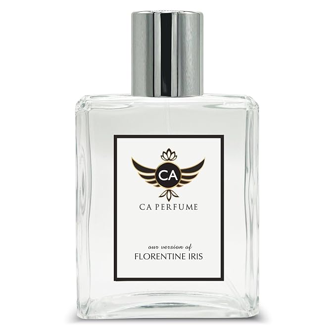 CA Perfume Impression of Ermenegildo Florentine Iris For Men Replica Fragrance Dupes Eau de Parfum Spray Bottle 3.4 Fl Oz/100ml-X1