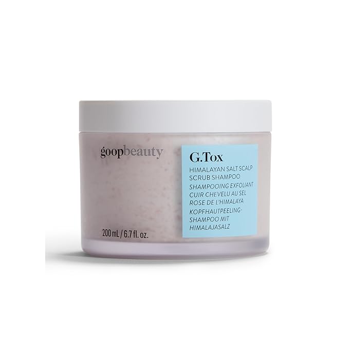 goop Beauty Scalp Scrub Shampoo | Exfoliator to Dexofiy & Purify | Himalayan Salt & Rosehip Oil | Cleanses Hair of Product Buildup | 6.7 fl oz