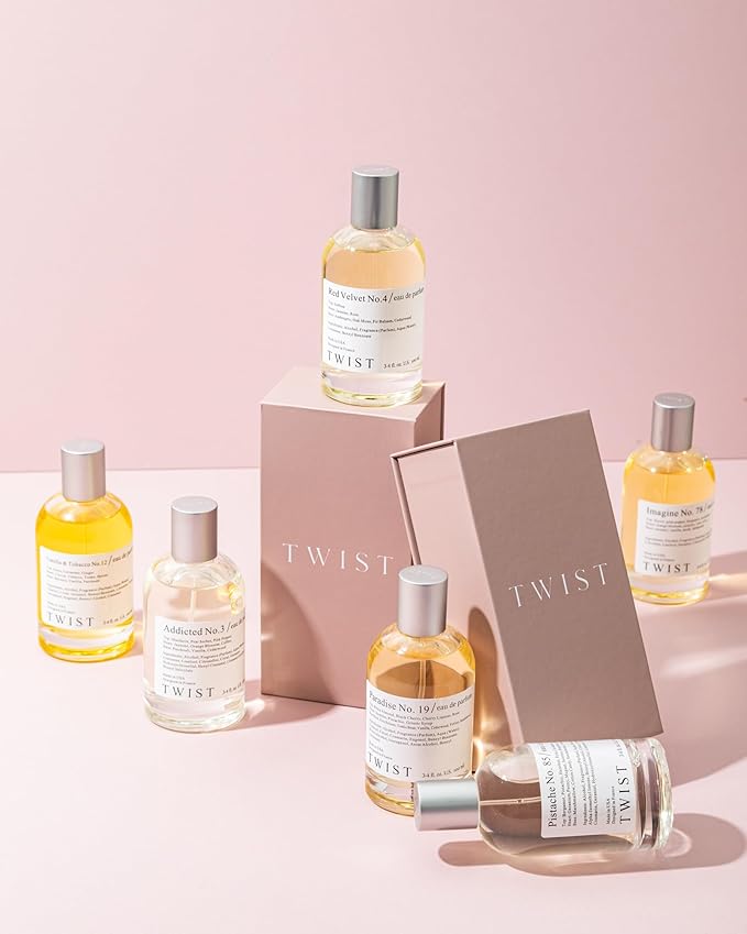 Twist Amalfi No. 45 - Eau De Parfum Inspired by T. Ford's Neroli Portofino, Long-Lasting Perfume For Women & Men, Paraben Free, Vegan, Clean Ingredients, Unisex - Spray 100 ml | 3.4 fl. oz.