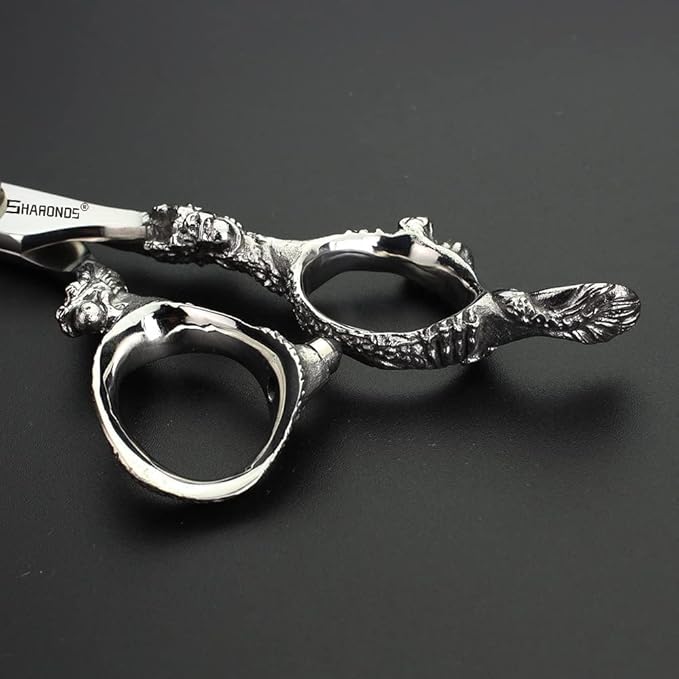 Professional Japanese Hairdressing Scissors Set - Slim Design, 7 Inch, 3 Pieces (Men & Women)