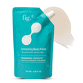 Fig.1 Exfoliating Body Scrub, Polish for Rough & Dead Skin, Keratosis Pilaris, Strawberry Skin, Volcanic Pumice, Glycerin, Eucalyptus Fragrance, Skin Smoother, Body Wash Scrub, 200 ml