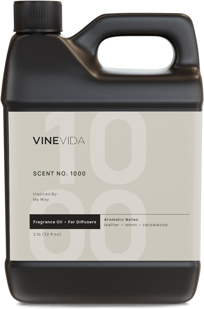 VINEVIDA [32 Fl Oz] Scent № 1000 Inspired by My Way Diffuser Oil; Hotel Scents for Cold Air Diffuser - Waterless Diffuser Oil