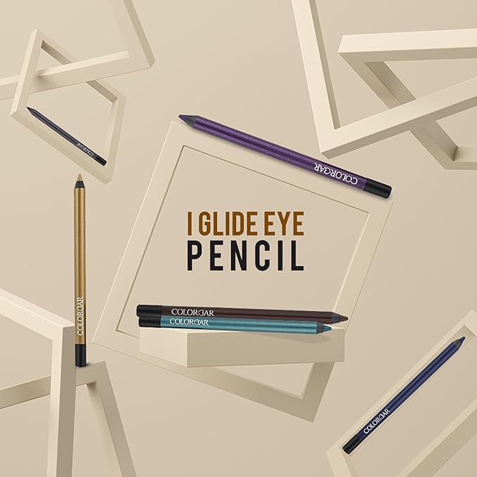 Colorbar I-Glide Eye Pencil - Long Lasting Brown Eyeliner - Waterproof & Smudge-Proof - 0.03 oz