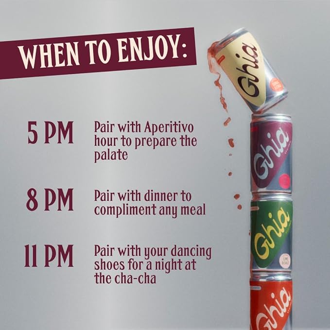 Ghia Non-Alcoholic Le Spritz | Variety 12-Pack | Canned Mocktail & Cocktail Mixer, Zero Proof Sparkling Apéritif with Soothing Herbal Extracts | No Sugar, No Artificial Flavors, Caffeine-Free (Lime & Salt, Soda, Ginger)