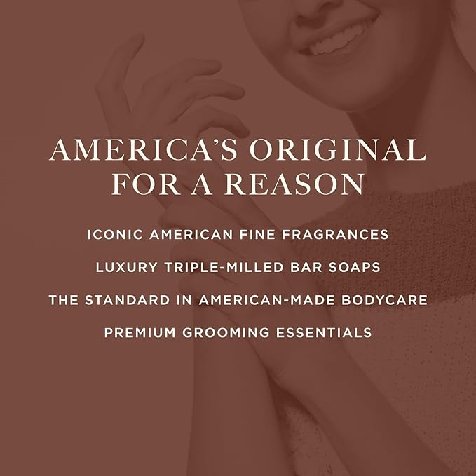 Caswell-Massey Natural Bar Soap Gift Set - Sandalwood - Triple-Milled Moisturizing Body Soap Bars for Men & Women, Plant-Based Formula with Essential Oils, Made in USA, 3 x 5.8 oz