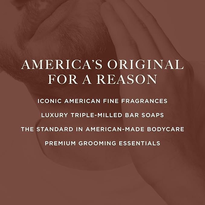 Caswell-Massey OAIRE Castile Bar Soap, Black Clay Men’s Body Wash, Moisturizing Natural Soap for Face, Hands & Bath, Triple-Milled with Essential Oils, Plant-Based & Cruelty-Free, Made in USA, 5.8 oz