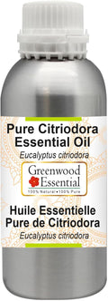 Greenwood Essential Pure Citriodora Essential Oil (Eucalyptus citriodora) Steam Distilled 300ml (10.1 oz)
