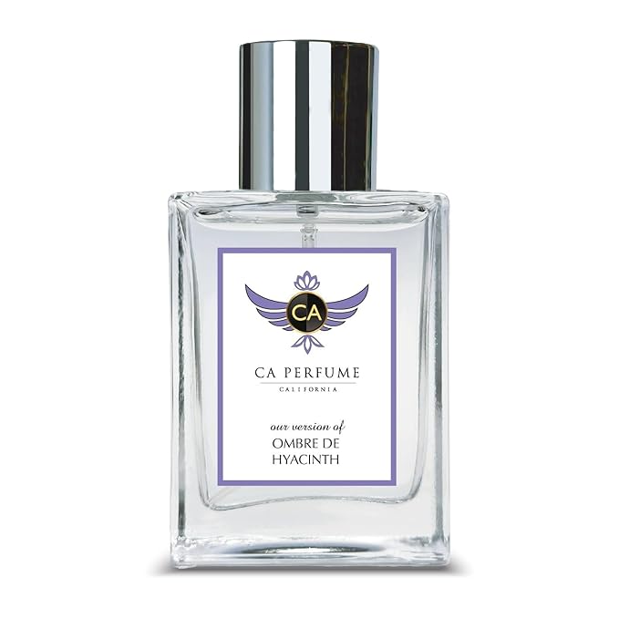 CA Perfume Impression of Ombre De Hyacinth for Women and Men Long Lasting Unisex Fragrance Eau De Parfum 1.7 Fl Oz 50ml