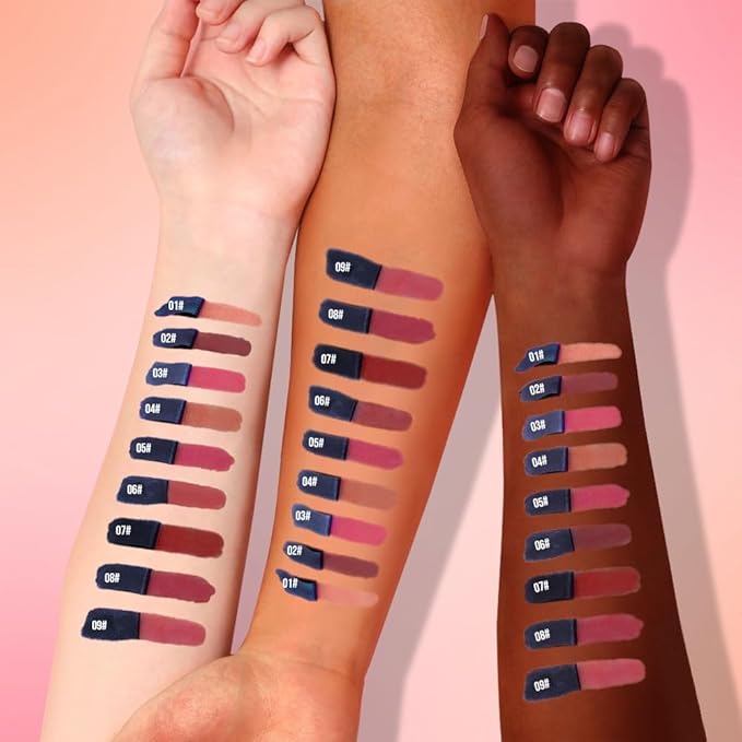 Lip Liner - Peel Off Lip Stain | Long Lasting Matte Lip Tattoo | Transfer Proof, Hydrating Formula with Hyaluronic Acid & Vitamin E | Vegan & Cruelty-Free | for All Skin Types(1#Terracotta)