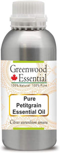 Greenwood Essential Pure Petitgrain Essential Oil (Citrus aurantium Amara) Steam Distilled 1250ml (42.2 oz)