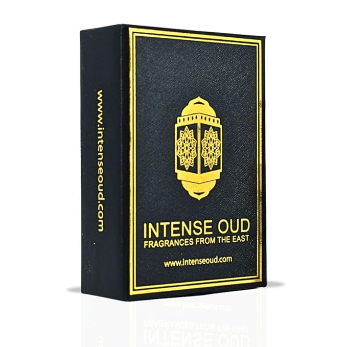 INTENSE OUD Woody Vanilla Long Lasting Arabian Perfume Oils for Women 12ML (0.40 OZ) Concentrated Perfume Oil with Sweet Vanilla, Soft Sandalwood & Rich Oud – Fragrance Oil in Black Gift Box