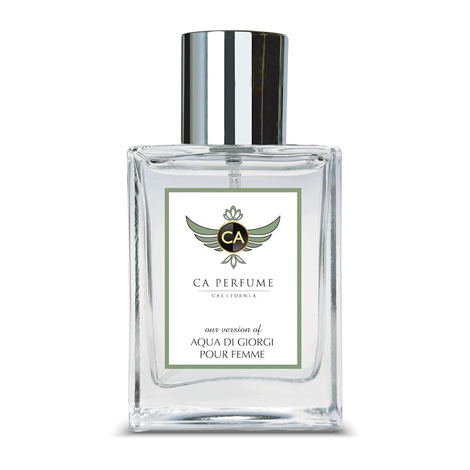 CA Perfume Impression of Aqua Di Giorgi Pour Femme for Women Floral Aquatic Fragrance Long Lasting Perfumes for Women Eau De Parfum 1.7 Fl Oz 50ml