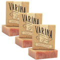 Organic Frank and Myrrh Bar Soap - Gentle Cleansing for Sensitive Skin, Earthy Scents - 3 Pack - Experience Healthy and Glowing Skin