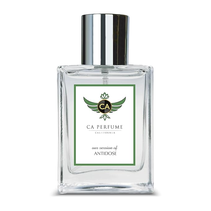 CA Perfume Impression of Antidose for Men Amber Woody Fragrance Long Lasting Mens Cologne Eau De Parfum 1.7 Fl Oz 50ml