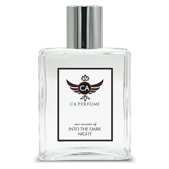 CA Perfume Impression of Into The Dark Night for Women Eau De Parfum Floral Scent Long Lasting Perfumes for Women Signature Scent for Day and Night Wear 3.4 Fl Oz 100ml
