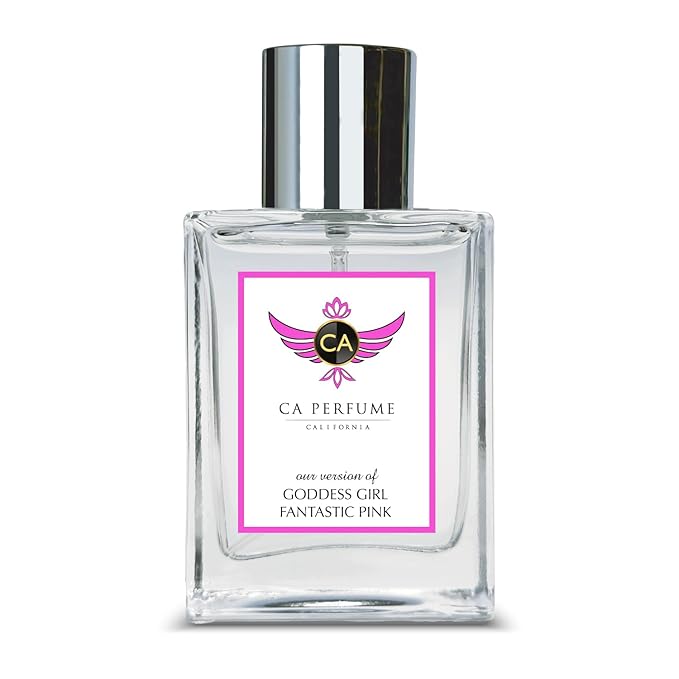 CA Perfume Impression of Goddess Girl Fantastic Pink for Women Amber Floral Fragrance Long Lasting Perfumes for Women Eau De Parfum 1.7 Fl Oz 50ml