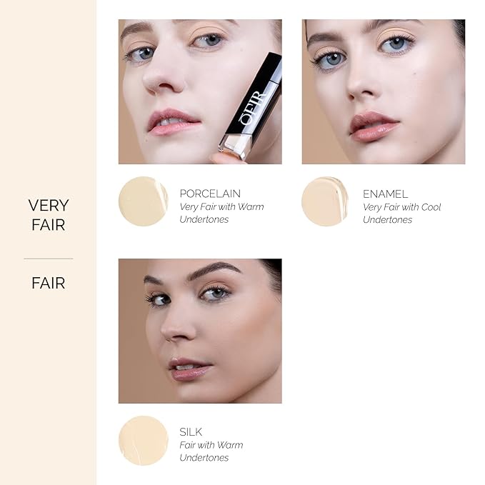 OFIR Perfected Weightless Concealer | Porous Coverage Blends for Smooth Finish | Covers Dark Circles Vegan Concealer | Botanical Formula Soothes Redness & Dullness |Sable - Deep Neutral 0.27 OZ