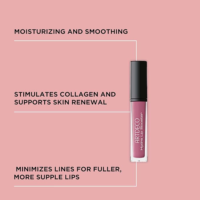ARTDECO Hydra Lip Booster - Translucent Papaya - Hydrating Lip Gloss with Boosting Effect - Hint of Color & Beautiful Shine - Non-Sticky Finish - Lip Care - Lip Oil - Makeup - Hyaluron - 0.21 Fl Oz